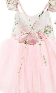 Eloise Rose Floral Baby Tutu Dress - Size 2