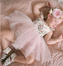 Load image into Gallery viewer, Eloise Rose Floral Baby Tutu Dress - Size 2