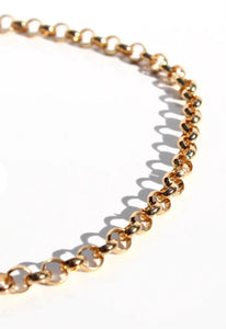 Belcher Necklace - Gold Plated