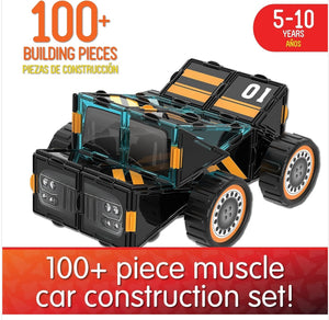 Techno Tiles 100 pcs - Muscle Car