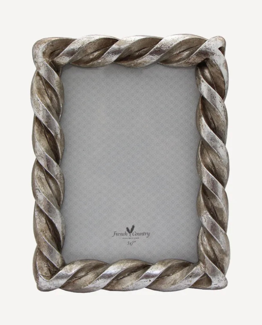 Rope Photoframe - French Country