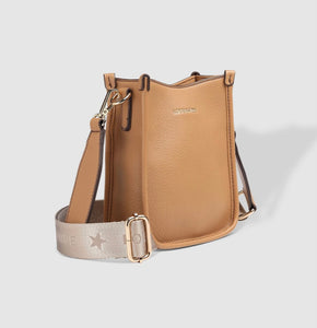 Parker Phone Crossbody Bag - Camel