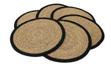 Load image into Gallery viewer, Round Seagrass/Jute Place Mat