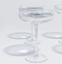 Load image into Gallery viewer, IRIDESCENT COCKTAIL COUPE- SET OF 4