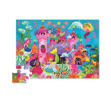 Load image into Gallery viewer, Crocodile Creek 36 Piece Floor Puzzle - Mermaid Palace