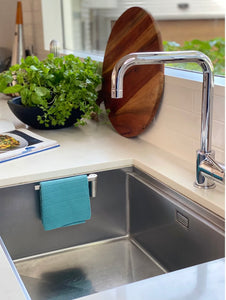 Happy Sinks Dishcloth holder - Stainless Stee