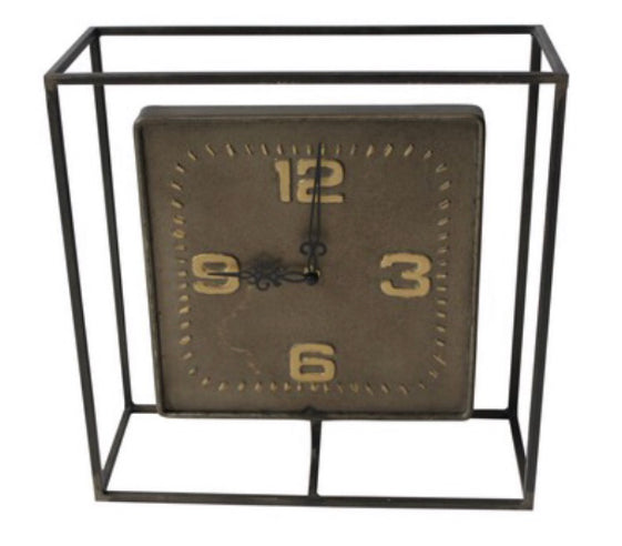 Industrial Mantle Clock