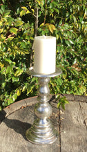 Load image into Gallery viewer, Aluminium Candlesticks - Silver