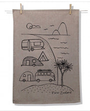 Load image into Gallery viewer, Karen Design Natural Tea Towel (Variety of Prints)