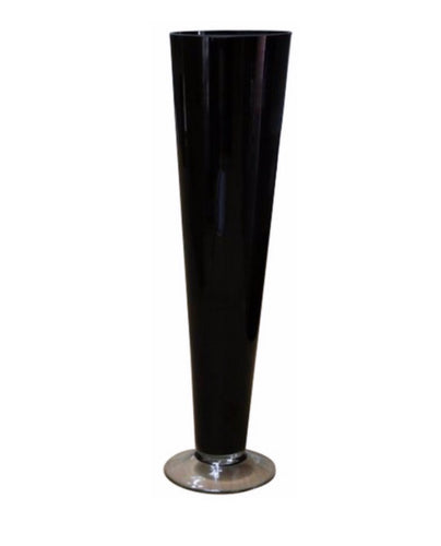 Black Tall Vase