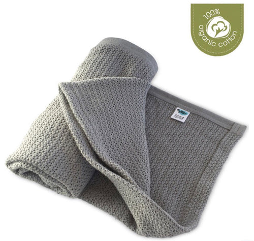 Eco Sprout Organic Cotton Cellular Bassinet Blanket