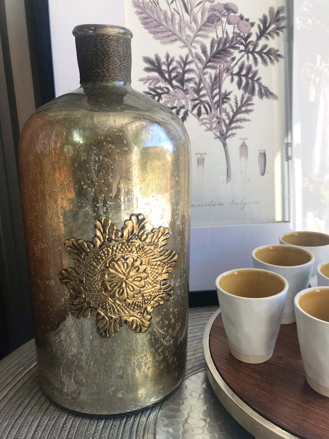 Glass Decorative Bottle/Vase