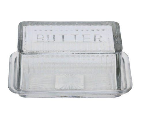 Glass Butter Dish