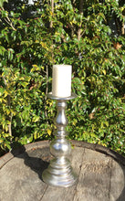 Load image into Gallery viewer, Aluminium Candlesticks - Silver
