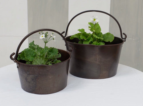 Metal Preserving Pans w/ Handle