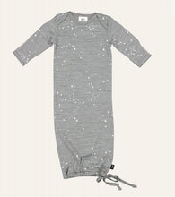 Load image into Gallery viewer, Merino Newcomer Baby Gown - Little Flock of Horrors