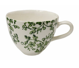 Florentine Verde Handpainted Cups - S/4