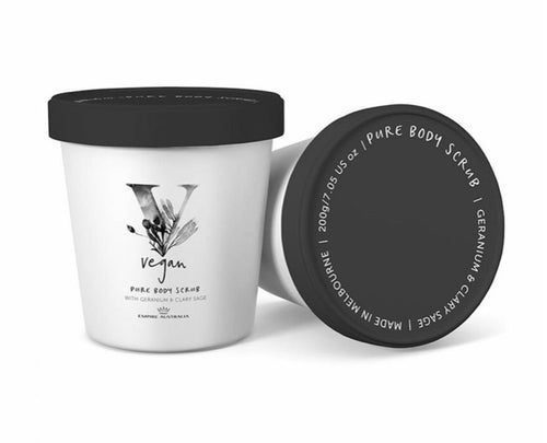 Empire - VEGAN GERANIUM & CLARY SAGE BODY SCRUB