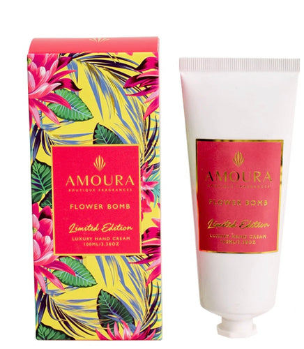 AMOURA HAND CREAM - FLOWER BOMB 100ML