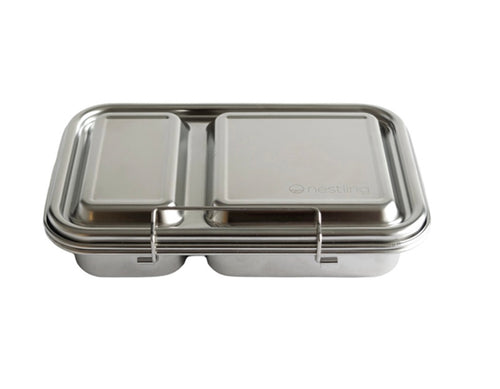 Nestling Stainless Steel Duo Lunchbox