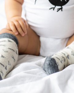 Merino Wool Knee High Socks - From NZ with love