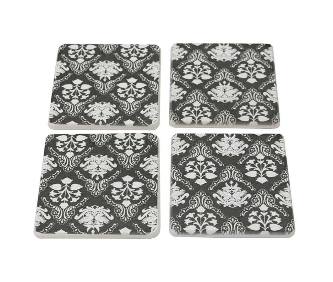 Coasters S/4 - Black & White