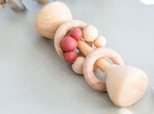 Load image into Gallery viewer, Natural Wooden Rattle