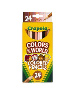 Crayola Colors of the World Colored Pencils 24 Pack 24 Pack