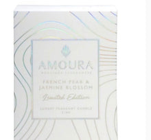 Load image into Gallery viewer, AMOURA LUXURY CANDLE - FRENCH PEAR &amp; JASMINE BLOSSOM 310G