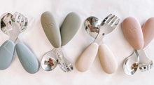 Load image into Gallery viewer, Petite Eats Metal Cutlery Set