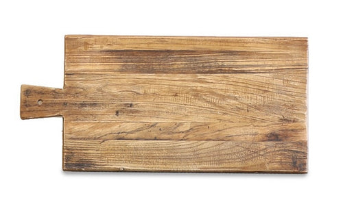 ARTISAN RECTANGLE BREAD BOARD - 45CM , WITH HANDLE