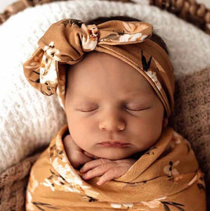 Golden Flower Organic Topknot