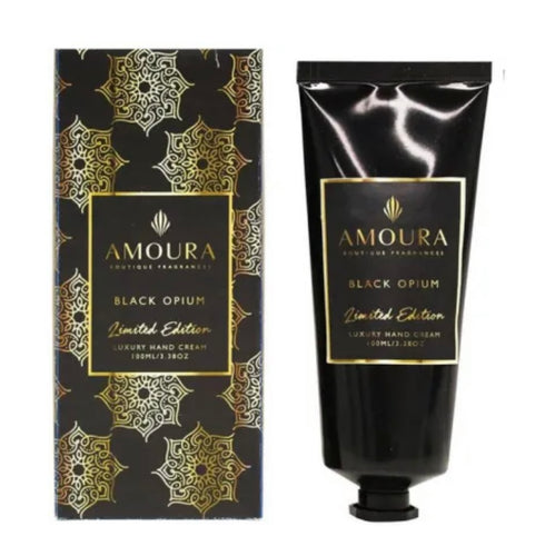AMOURA BOXED HAND CREAM - BLACK OPIUM