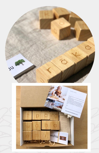 TE REO MĀORI ALPHABET SPELLING BLOCKS