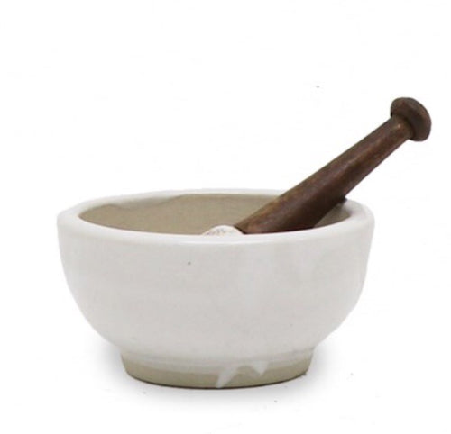 Original Ceramic Mortar & Pestle - small