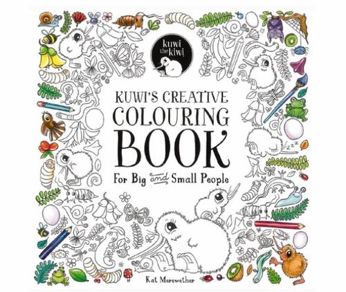 Kuwis Creative Colouring Book