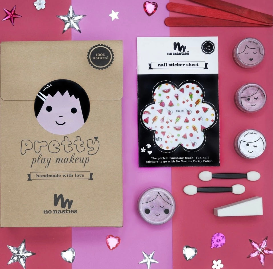 Nisha Pink Pretty Play Makeup Goody Pack - No Nasties