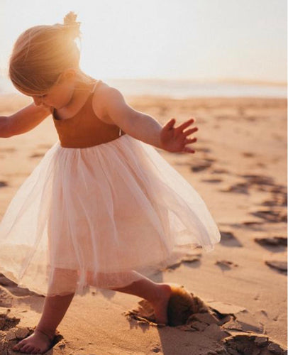 Willa Linen Tutu Dress - Woodland