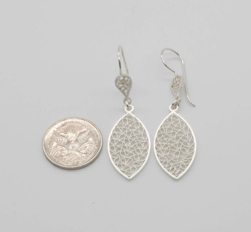 Gaviota - Olga Silver Earrings