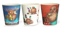 Load image into Gallery viewer, Kuwi Bamboo Fibre Tumbler/Cup Set