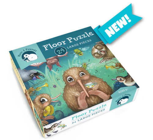Kuwi Rowdy Crowd Floor Puzzle - 24 Large Pieces