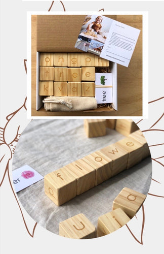 ENGLISH ALPHABET SPELLING BLOCKS