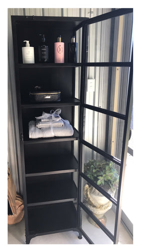 Bank Glass Display Cabinet - Tall