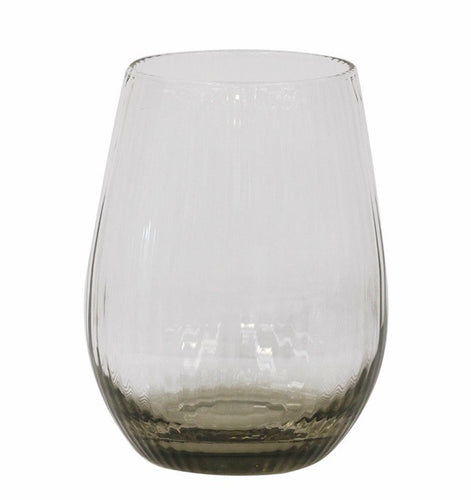 Smoked Tumbler Glass Set 4