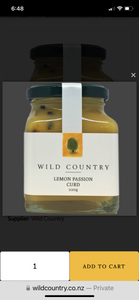 Wild Country - Free Range Passionfruit Curd