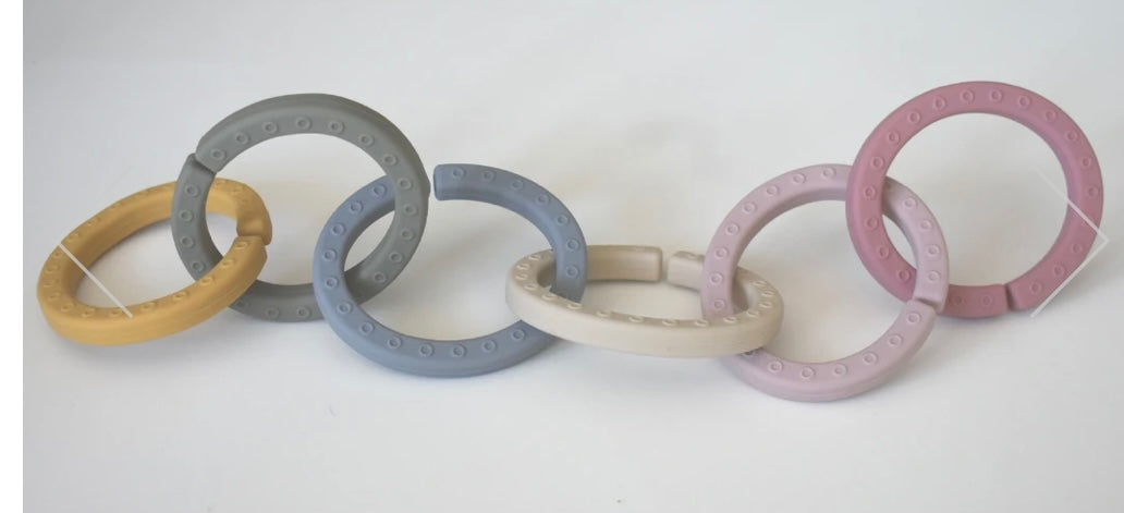 Petite Eats - Baby Silicone Teething Links