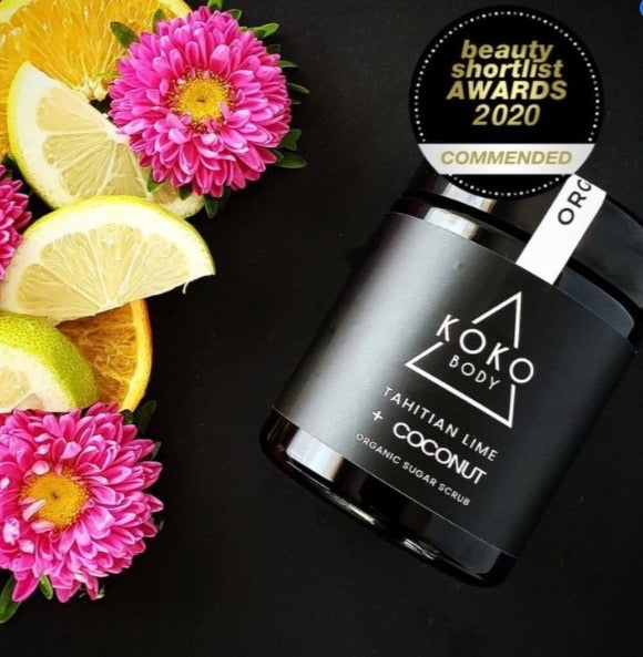 Tahitian Lime + Coconut Fairtrade Sugar Scrub - Koko Body