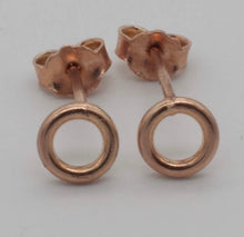 Load image into Gallery viewer, Gaviota - XS Aro Plated Rose Gold Stud