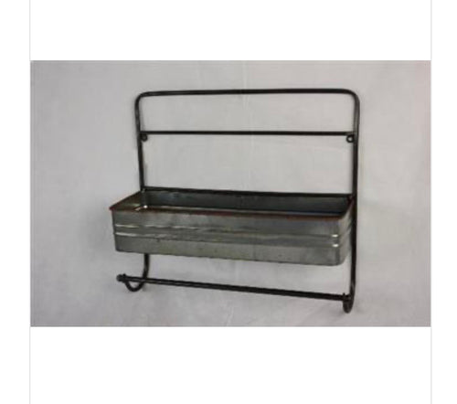 Herbs & Spice Shelf with towel rail