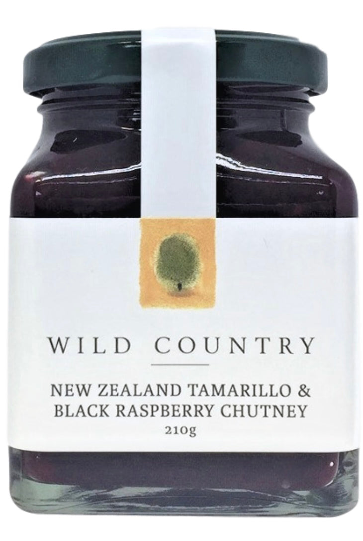 Wild Country - NZ Tamarillo & Black Raspberry Chutney